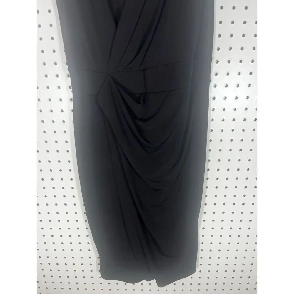 Tahari black cocktail dress size xs - Picture 3 of 6